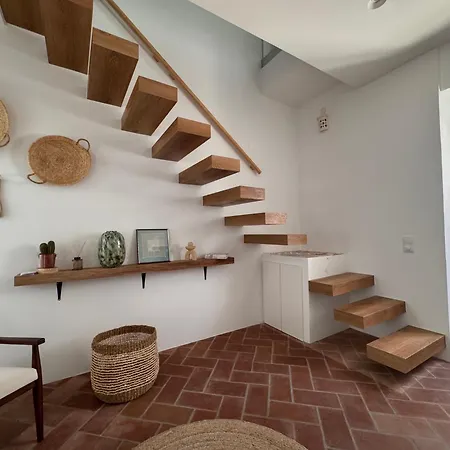 Stylish Townhouse With Gallery In The Heart Of For Two * Tavira
